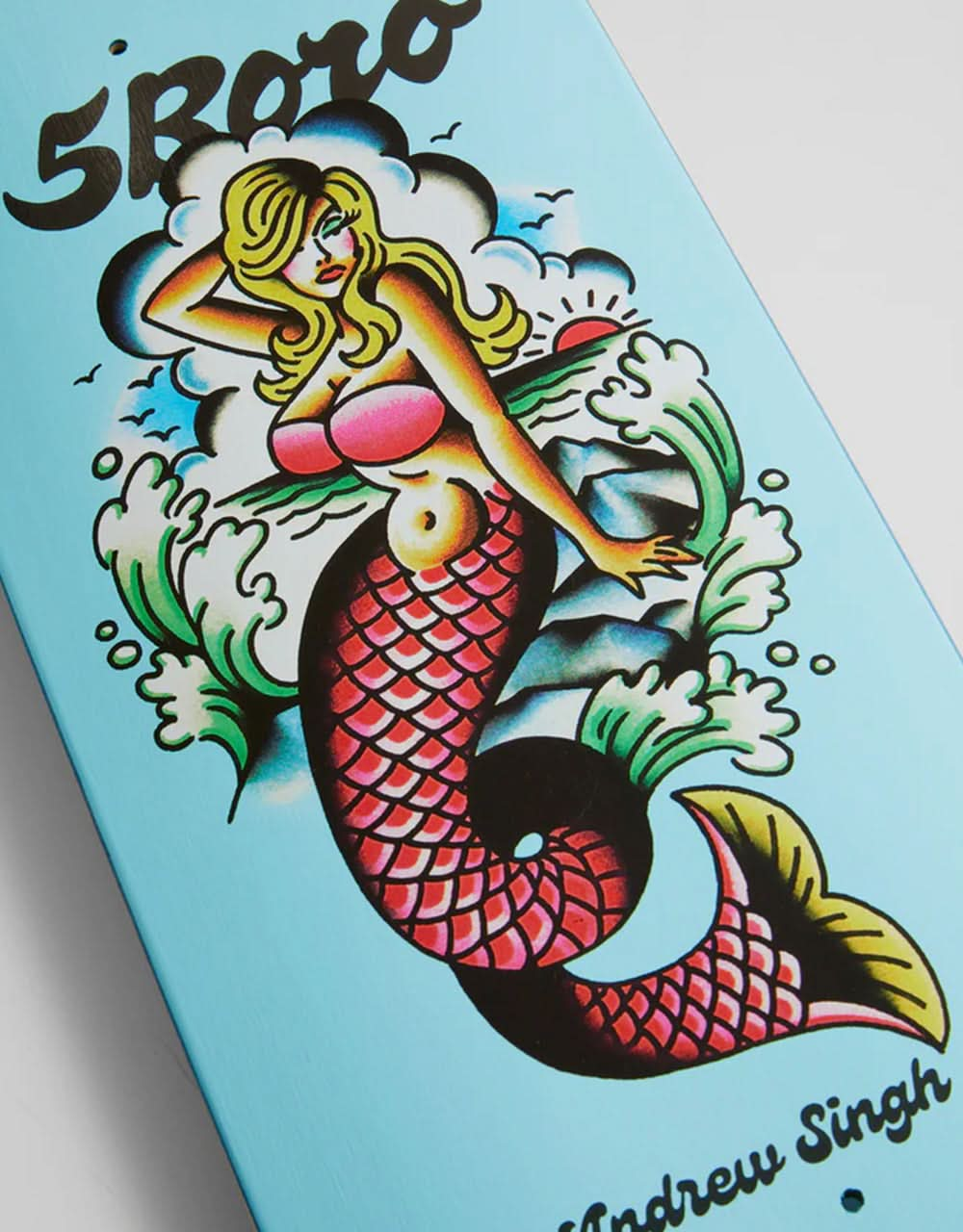 5boro Singh 5B Mermaid Skateboard Deck - 8.375"