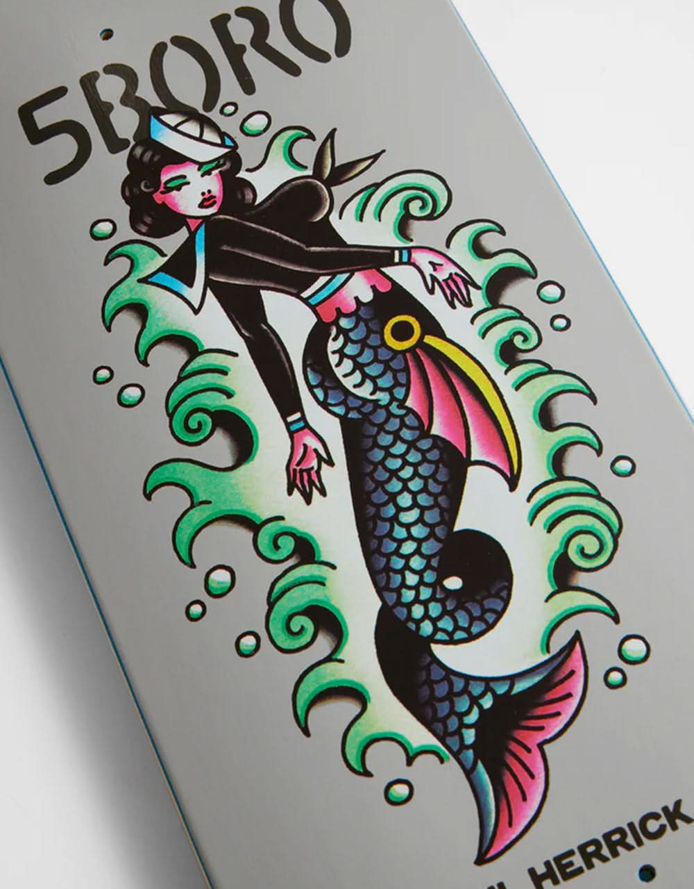 5boro Herrick 5B Mermaid Skateboard Deck - 8.5"