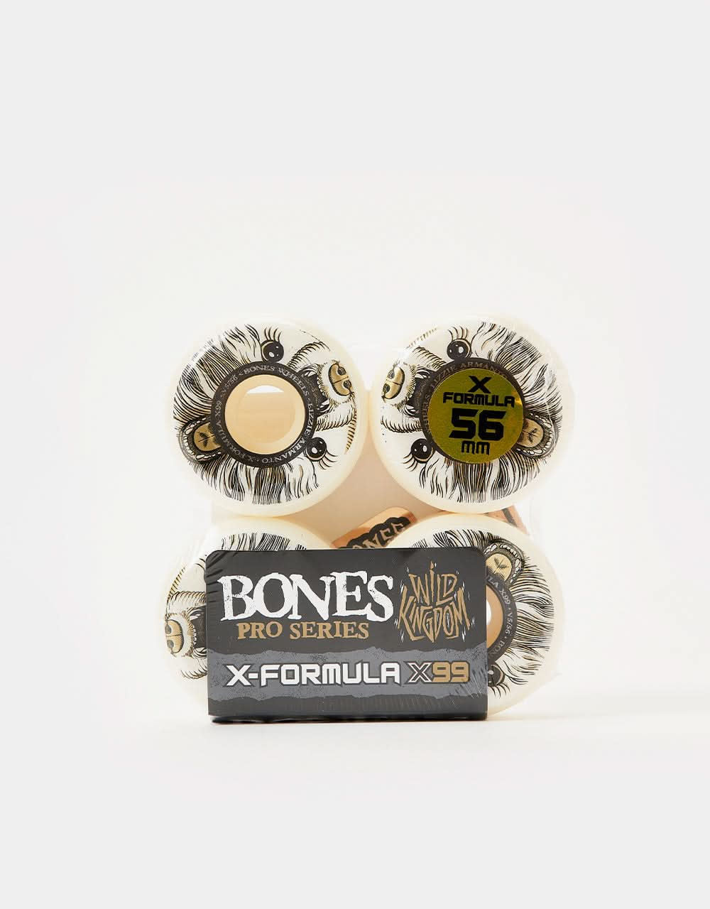 Bones Armanto Alma Mutter X-Formula V5 Sidecut 99a Skateboard Wheels - 56mm