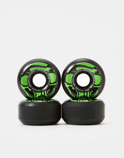 Bones Mummy Skulls OG Formula V5 Sidecut 100a Skateboard Wheels - Black