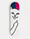 RIPNDIP Lord Nermal Skateboard Deck - Pink/Blue