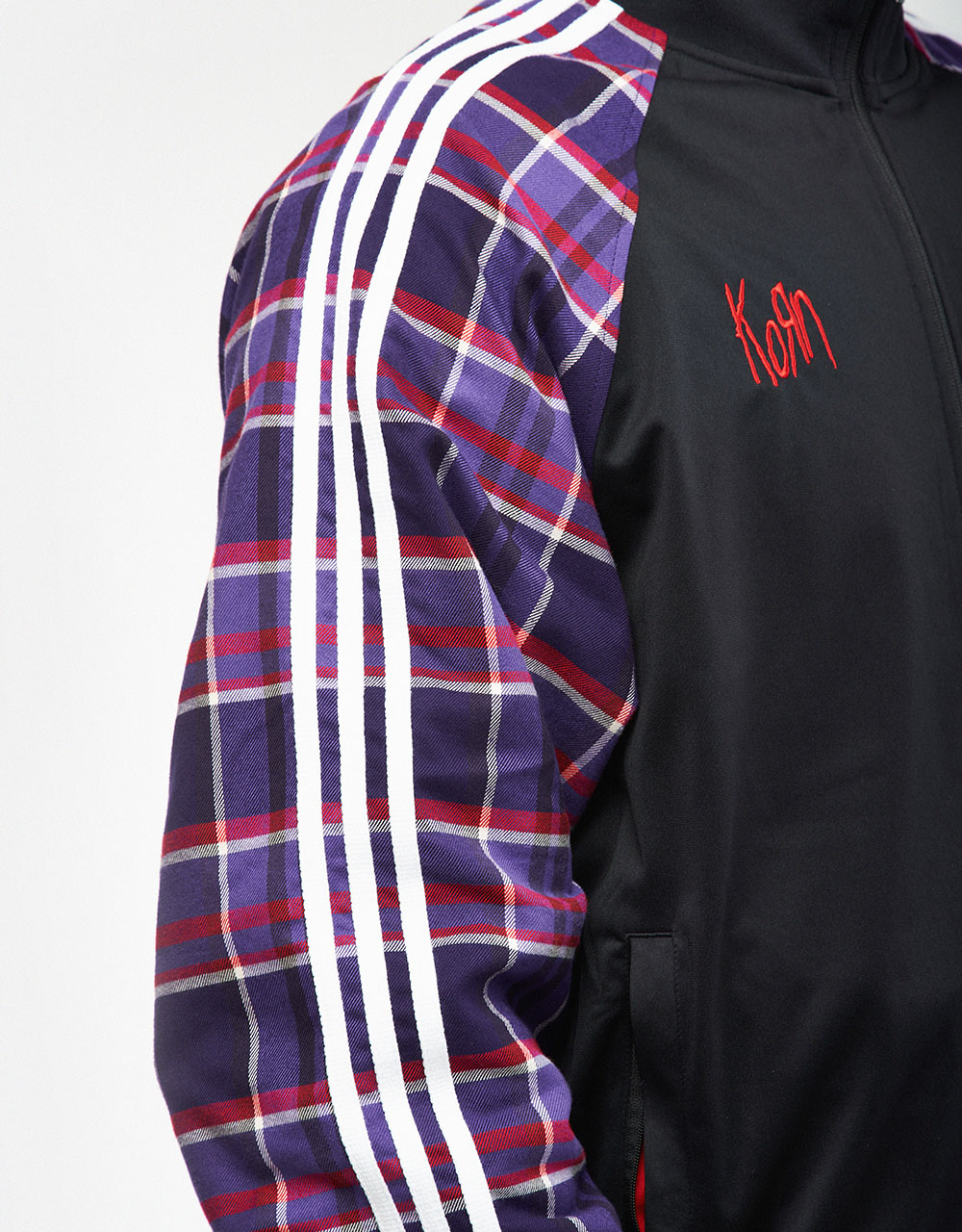 adidas x Korn Reversible Track Top - Black/Red-Multi