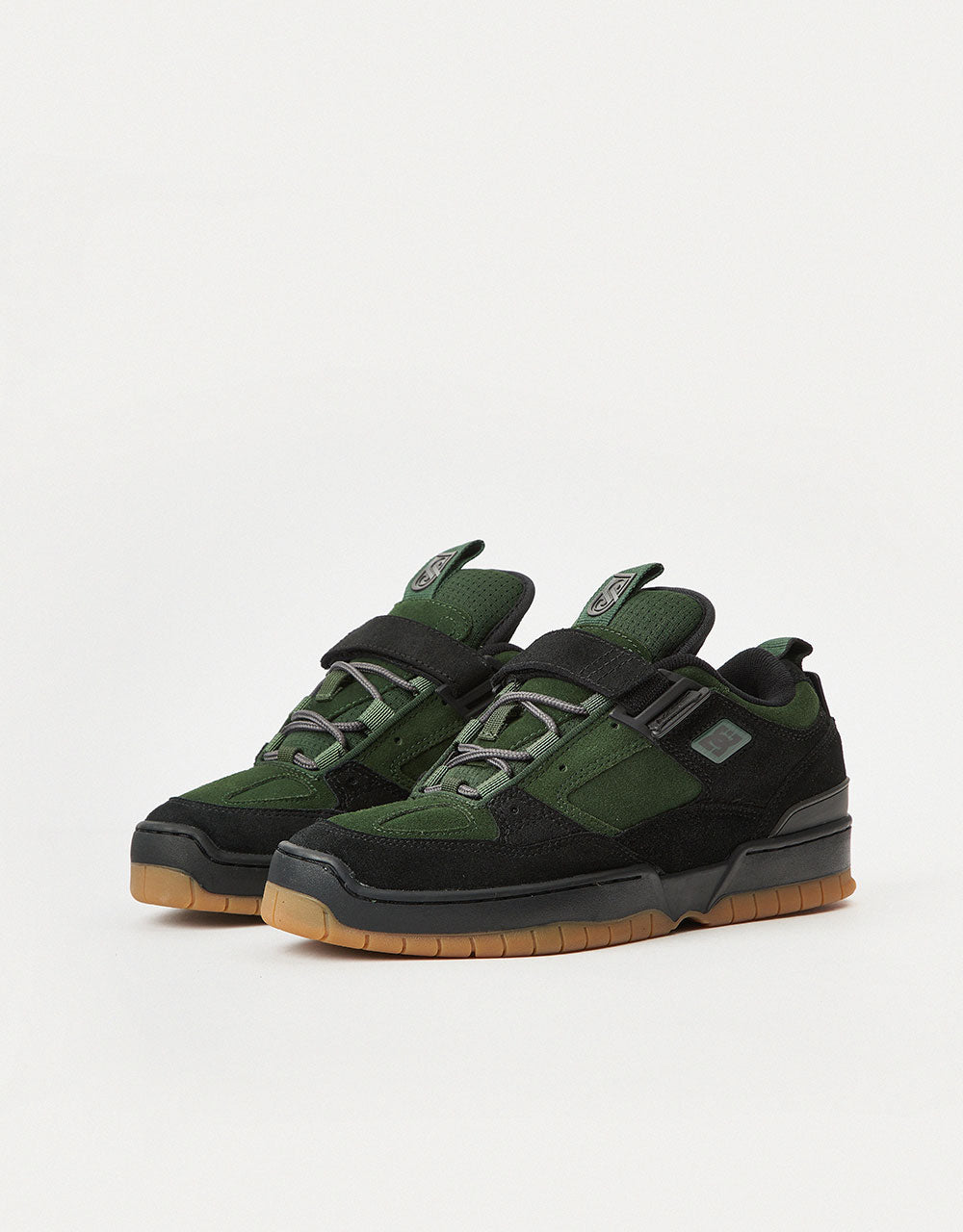 DC JS-1 Skate Shoes - Deep Forest