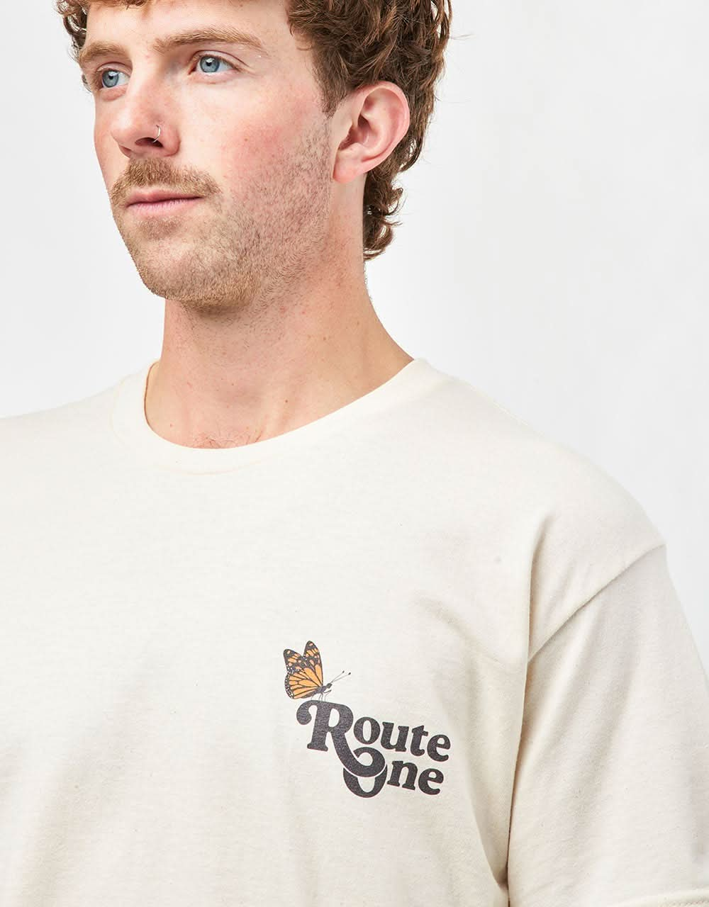 Route One Flutter T-Shirt - Natural