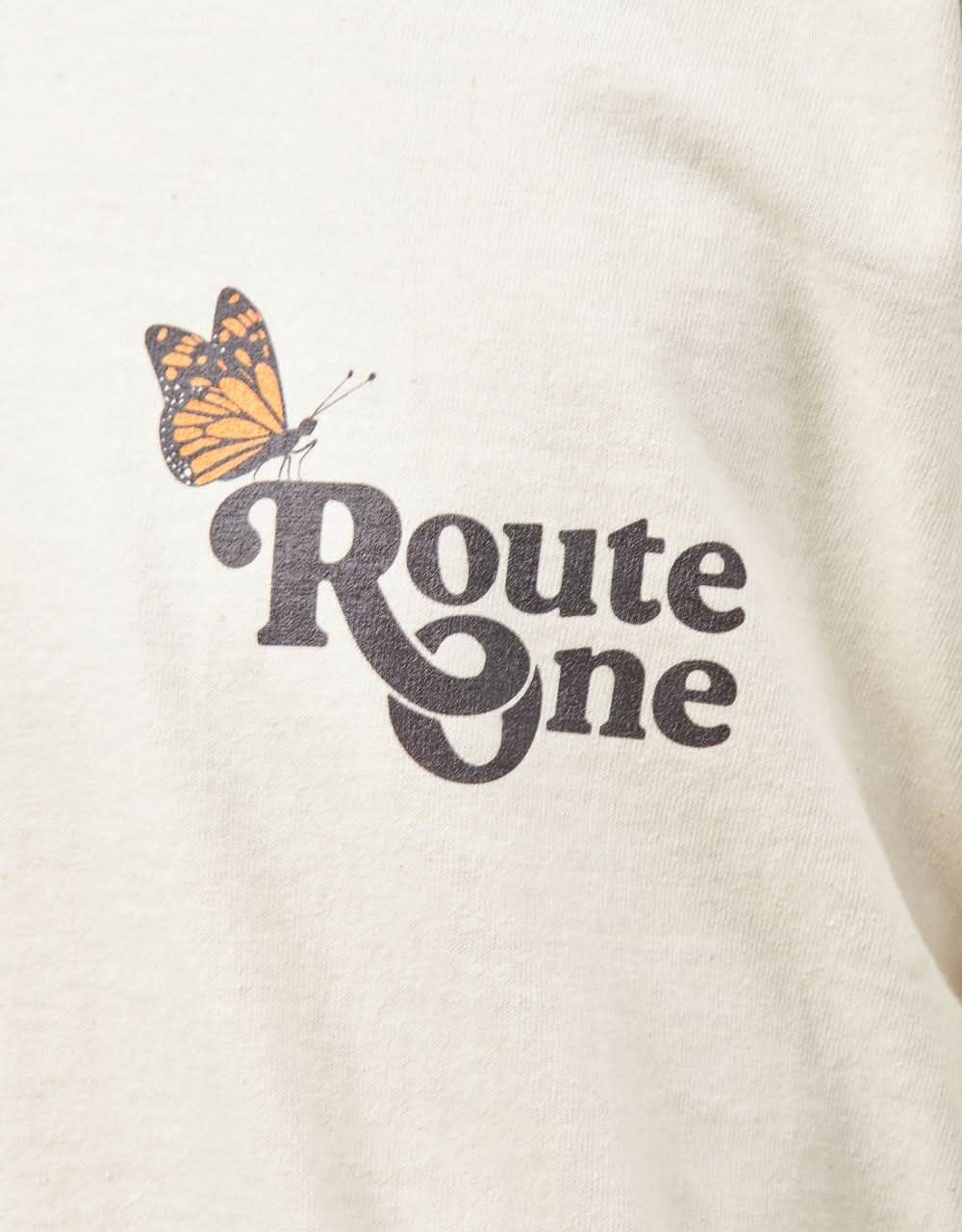 Route One Flutter T-Shirt - Natural