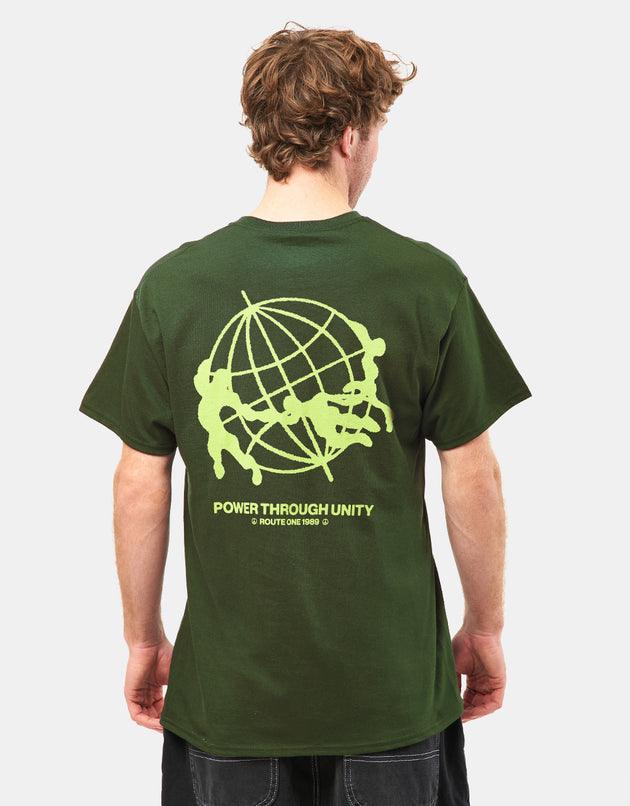 Route One Unity T-Shirt - Forest Green