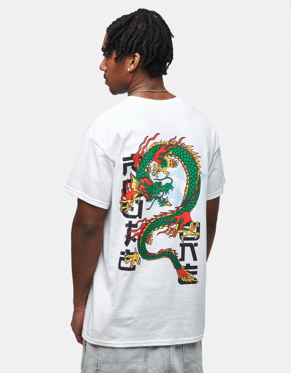 Route One Dragon T-Shirt - White