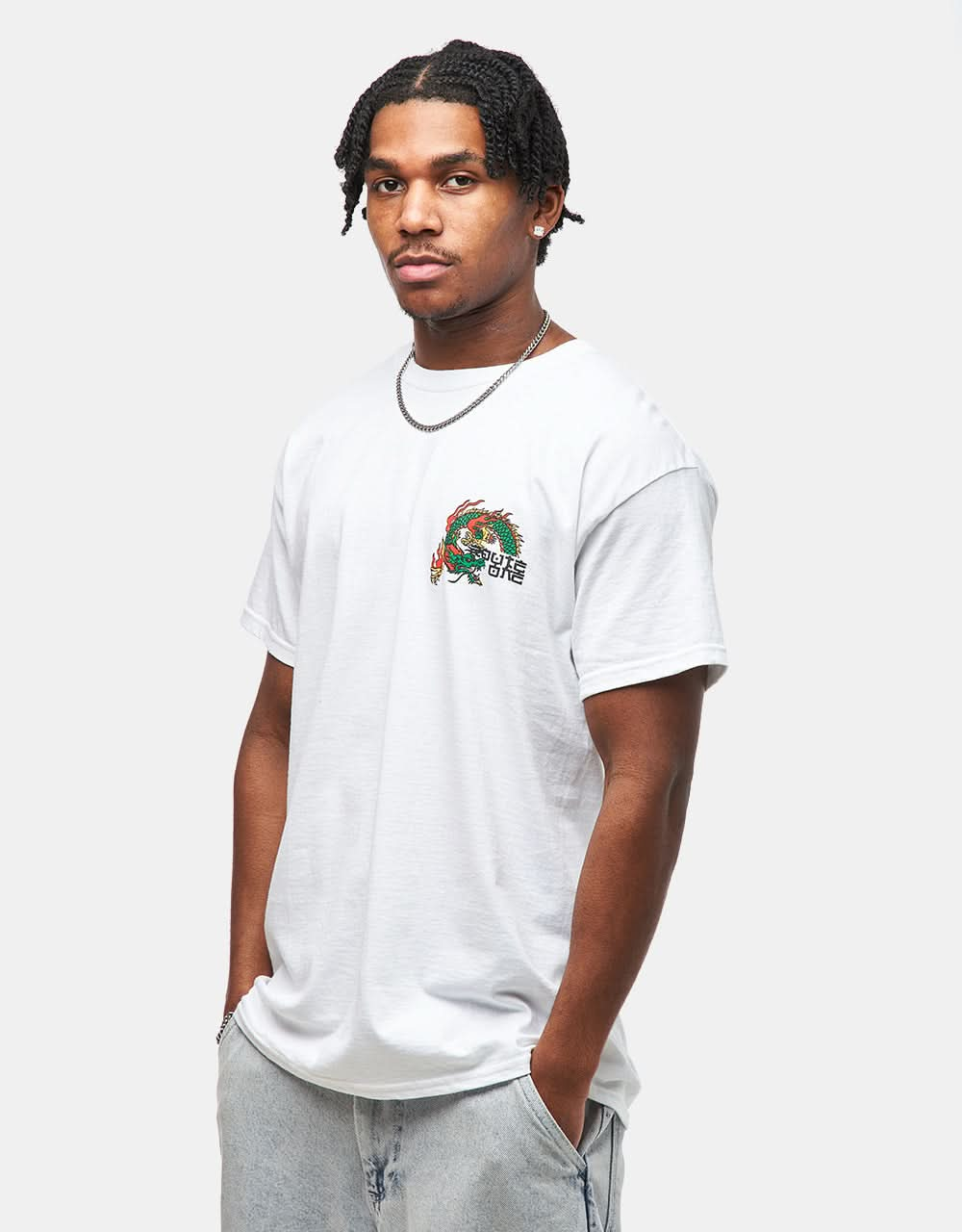 Route One Dragon T-Shirt - White