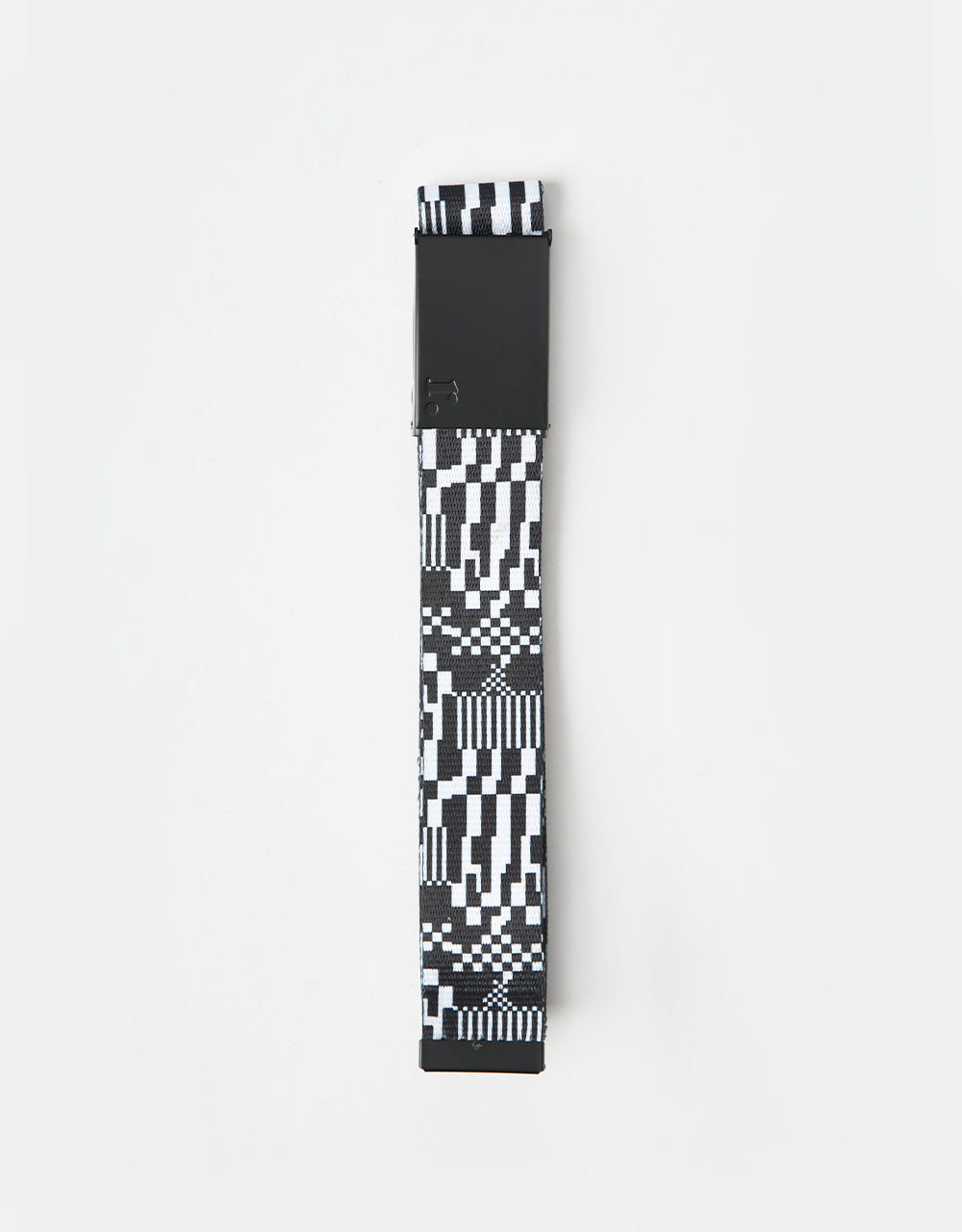 Router One Glitch Web Belt - Black/White