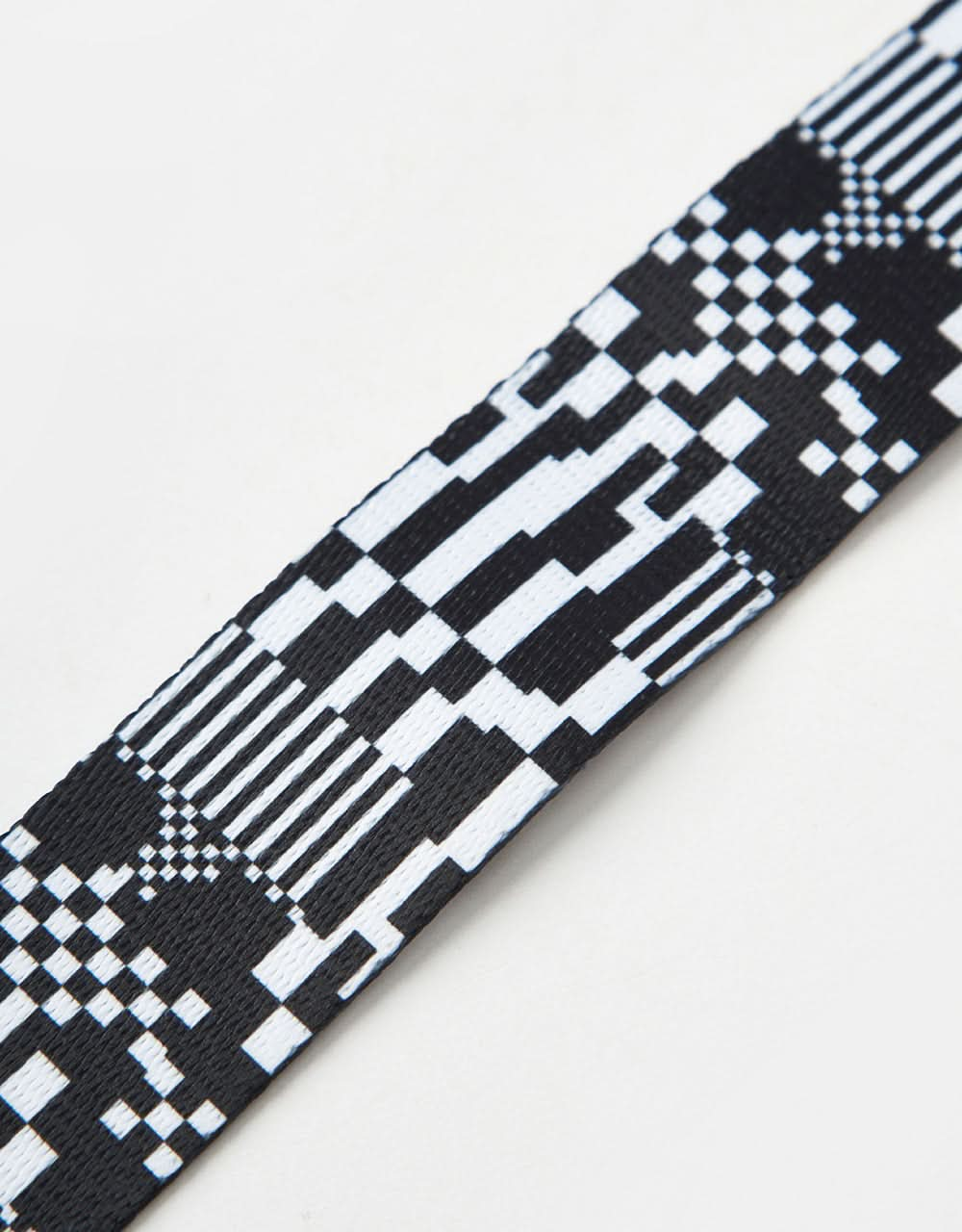 Router One Glitch Web Belt - Black/White