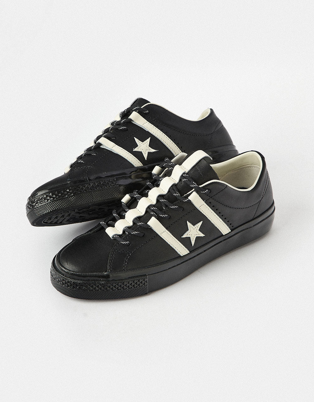 Converse x Bobby De Keyzer One Star Academy Skate Shoes - Black/Egret/Black