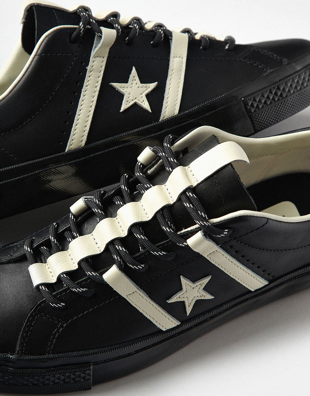 Converse x Bobby De Keyzer One Star Academy Skate Shoes - Black/Egret/Black