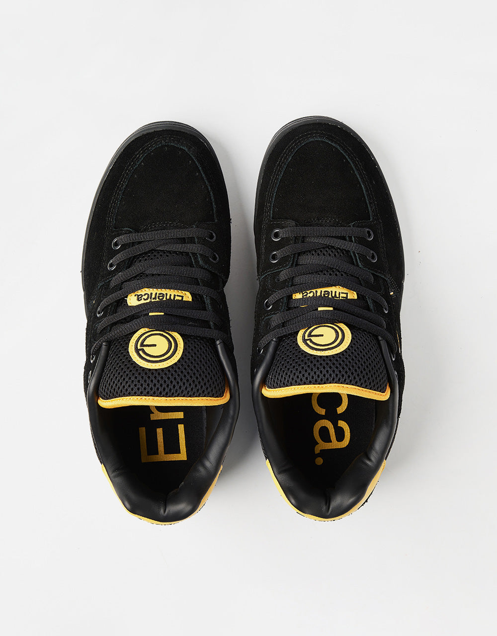 Emerica OG-1 Skate Shoes - Black/Yellow