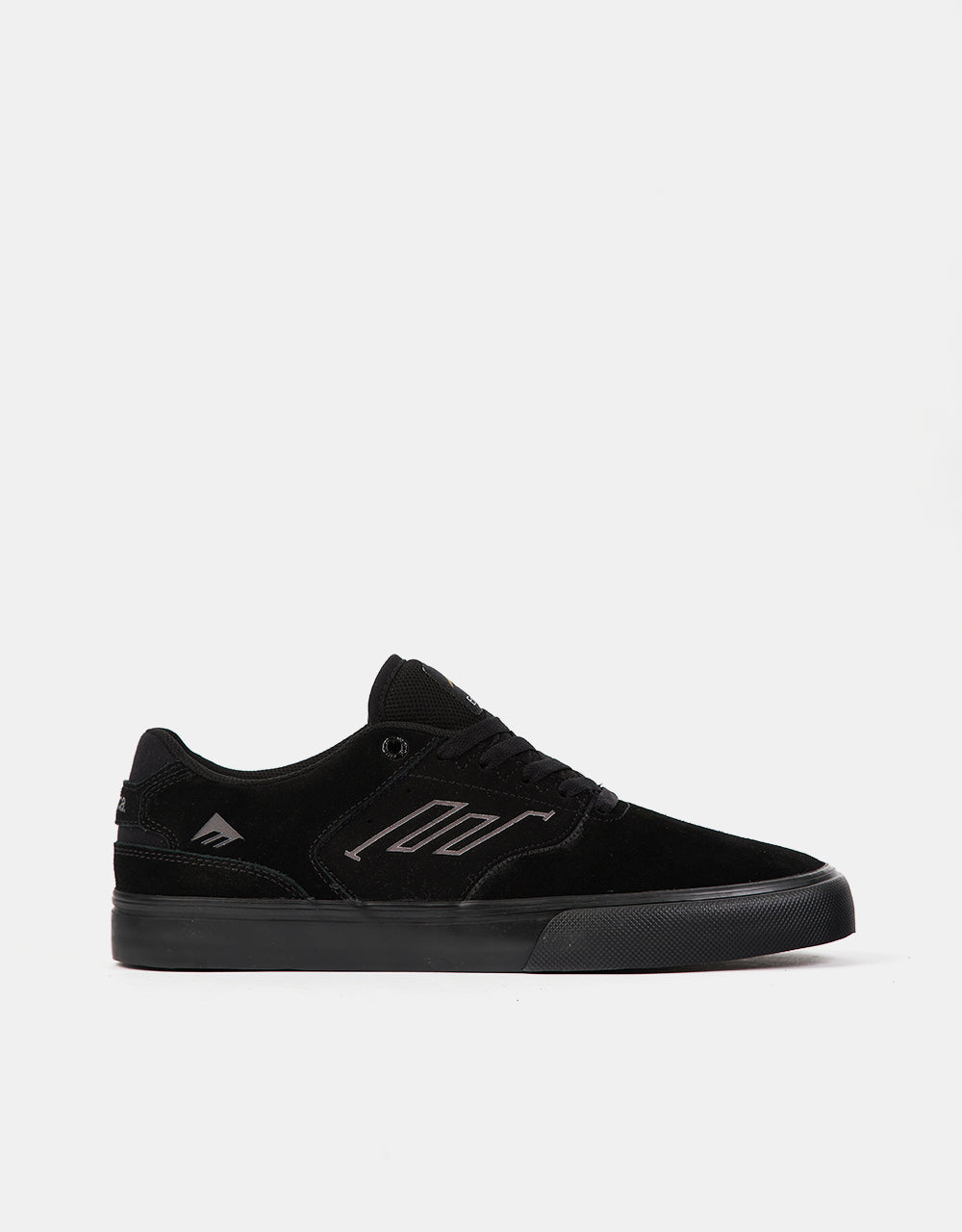 Emerica The Low Vulc Skate Shoes - Black/Black