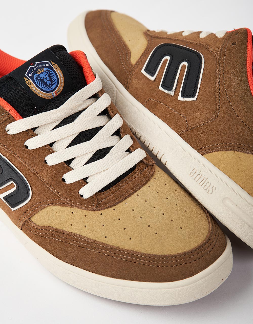 Etnies The Aurelien Skate Shoes - Brown/Tan/Black