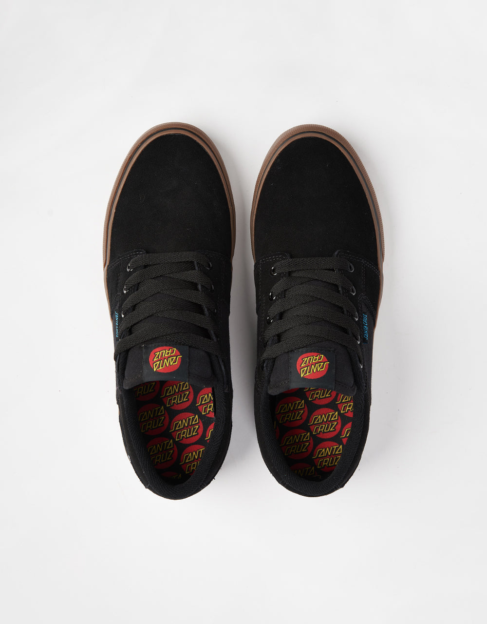 Etnies x Santa Cruz Barge LS Skate Shoes - Black/Gum