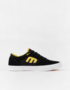 Etnies x Exposure Windrow Vulc Skate Shoes - Black/Yellow