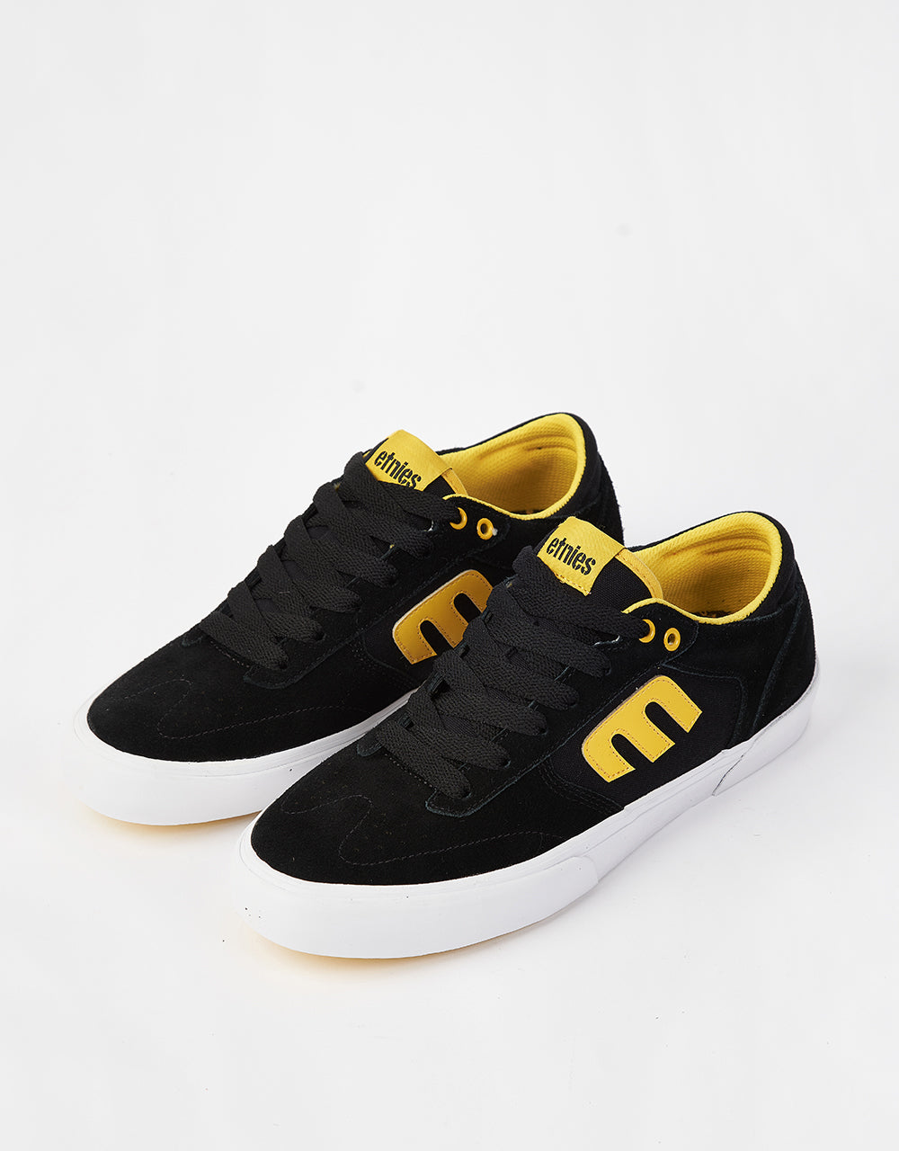 Etnies x Exposure Windrow Vulc Skate Shoes - Black/Yellow