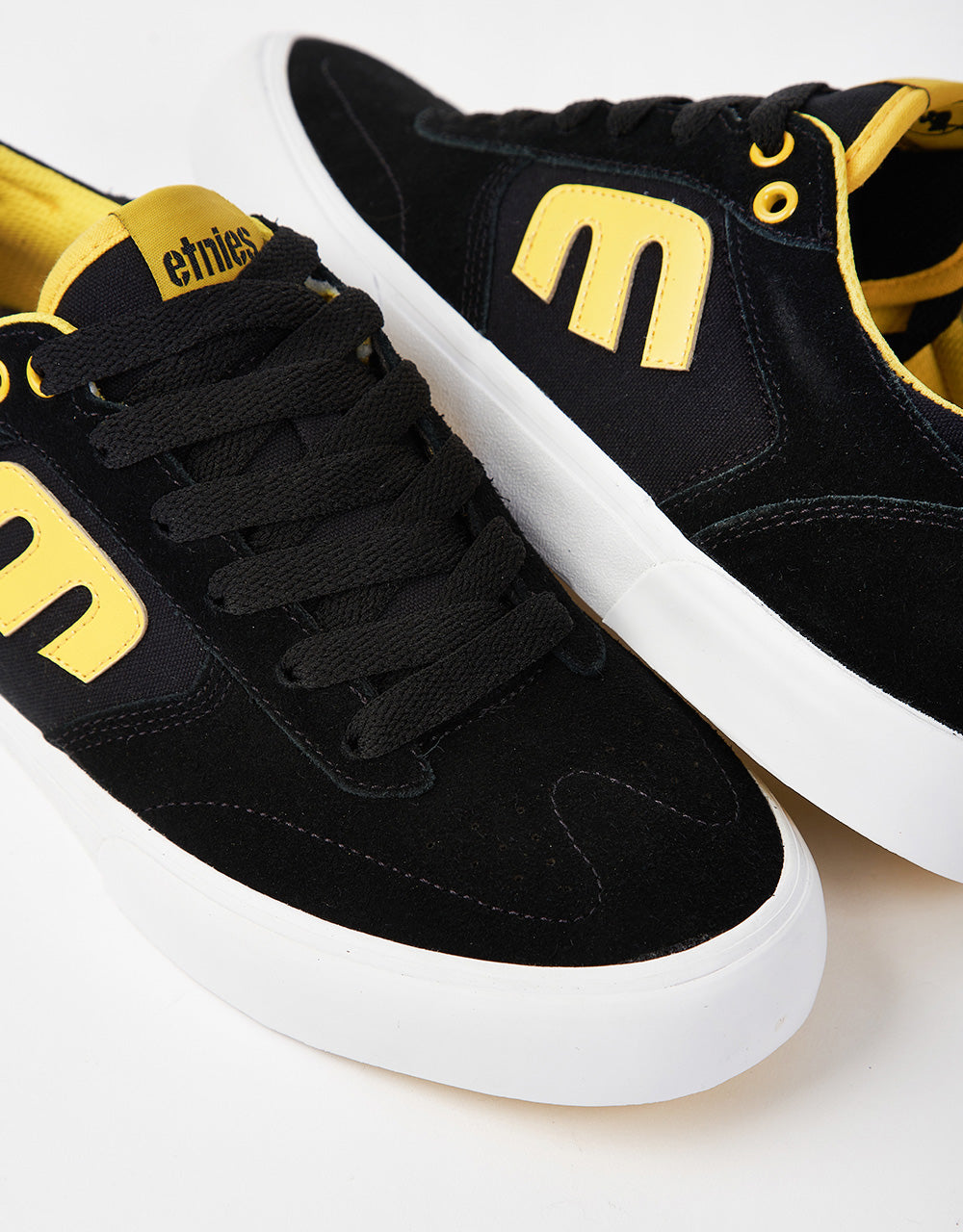 Etnies x Exposure Windrow Vulc Skate Shoes - Black/Yellow