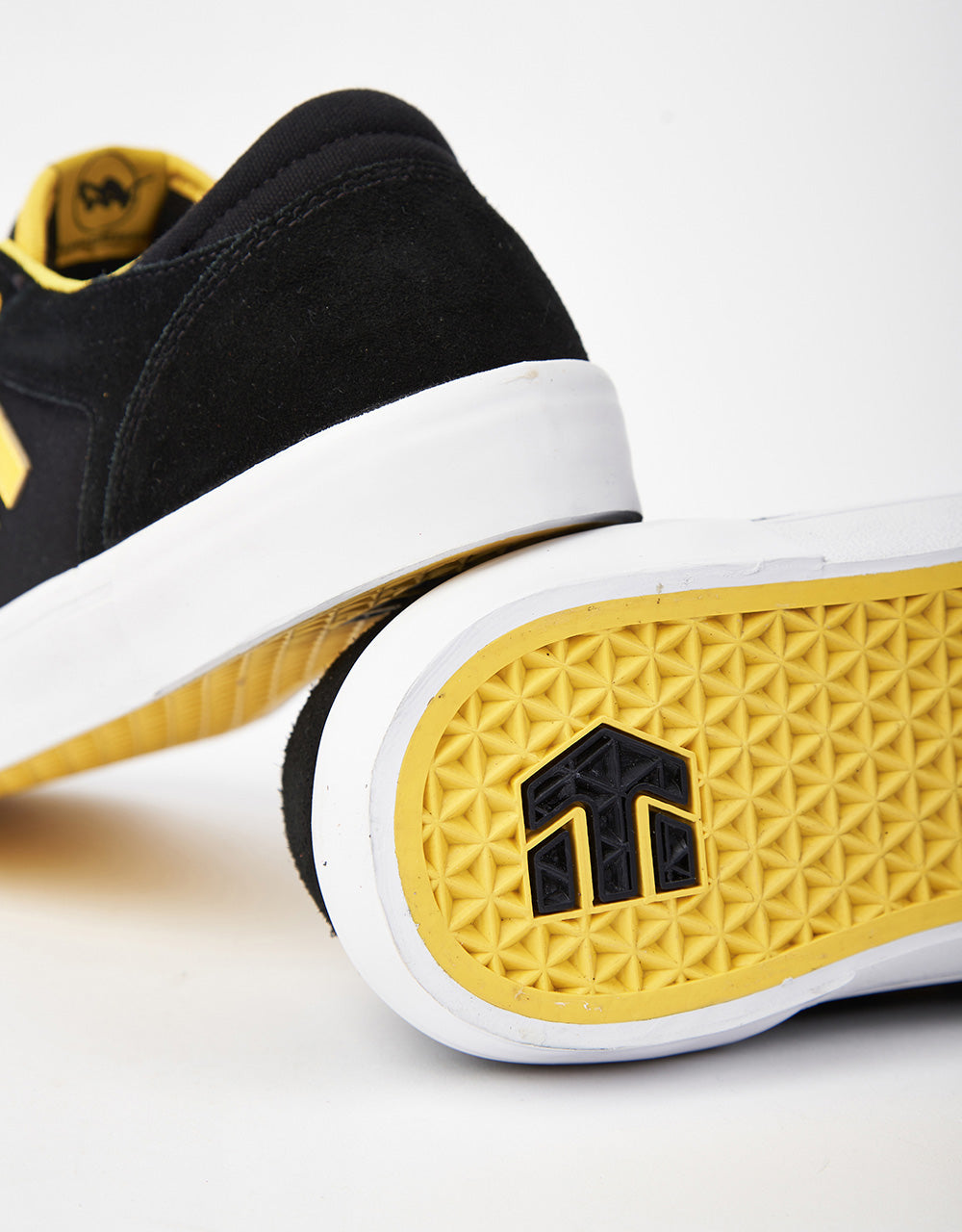 Etnies x Exposure Windrow Vulc Skate Shoes - Black/Yellow