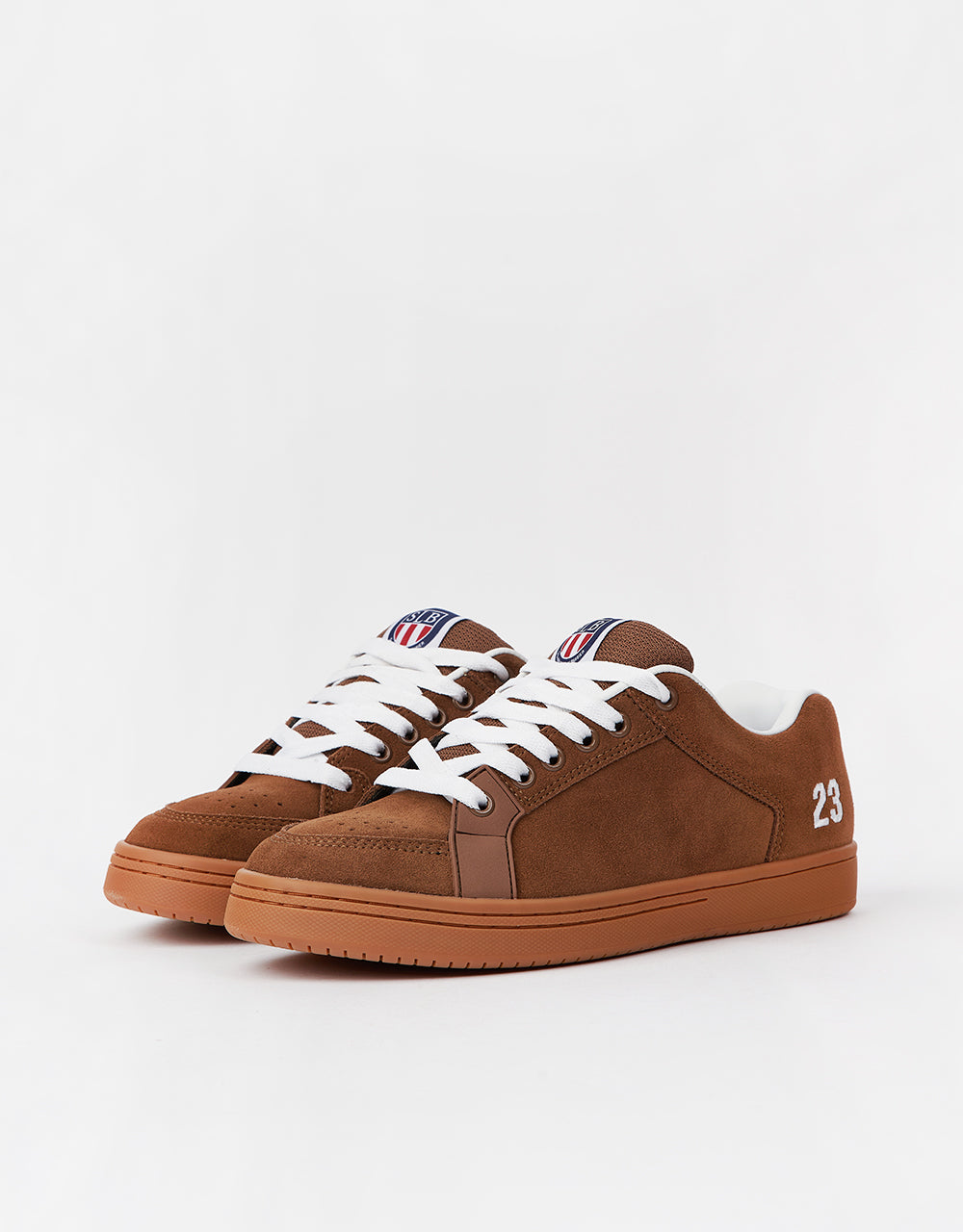 Etnies Sal 23 Skate Shoes - Brown/Gum