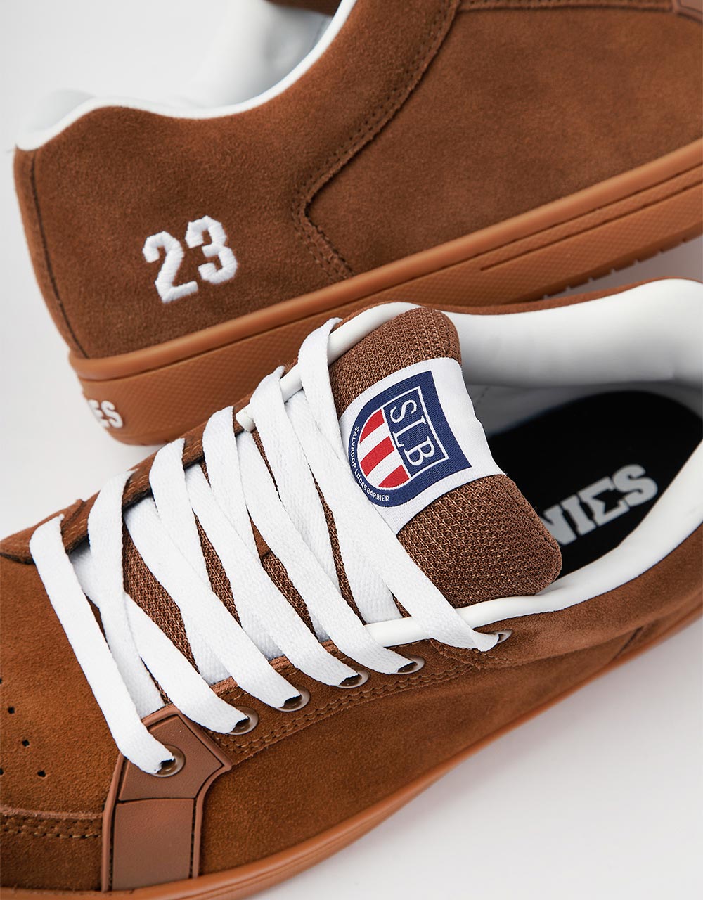 Etnies Sal 23 Skate Shoes - Brown/Gum