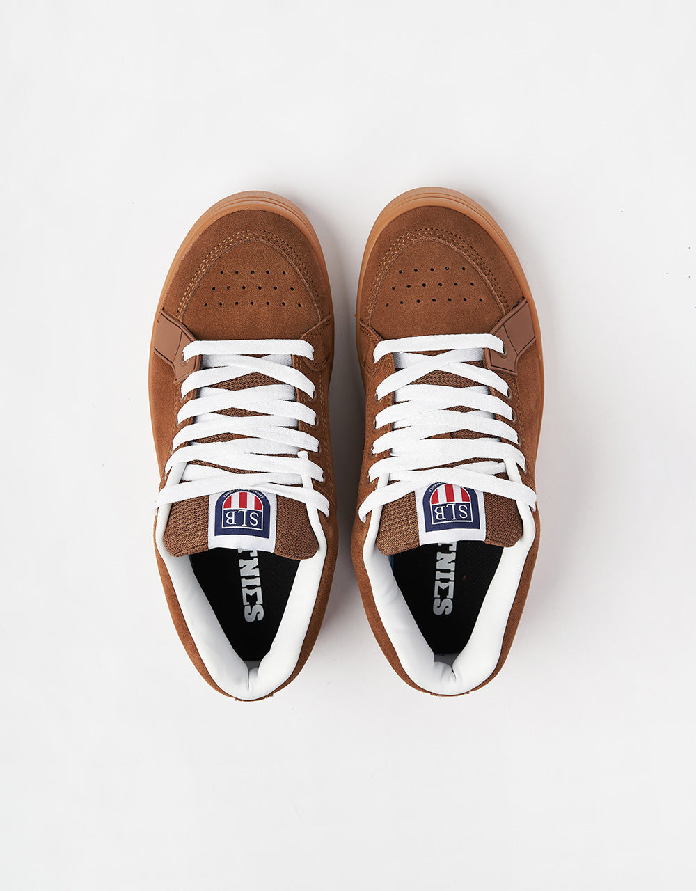 Etnies Sal 23 Skate Shoes - Brown/Gum