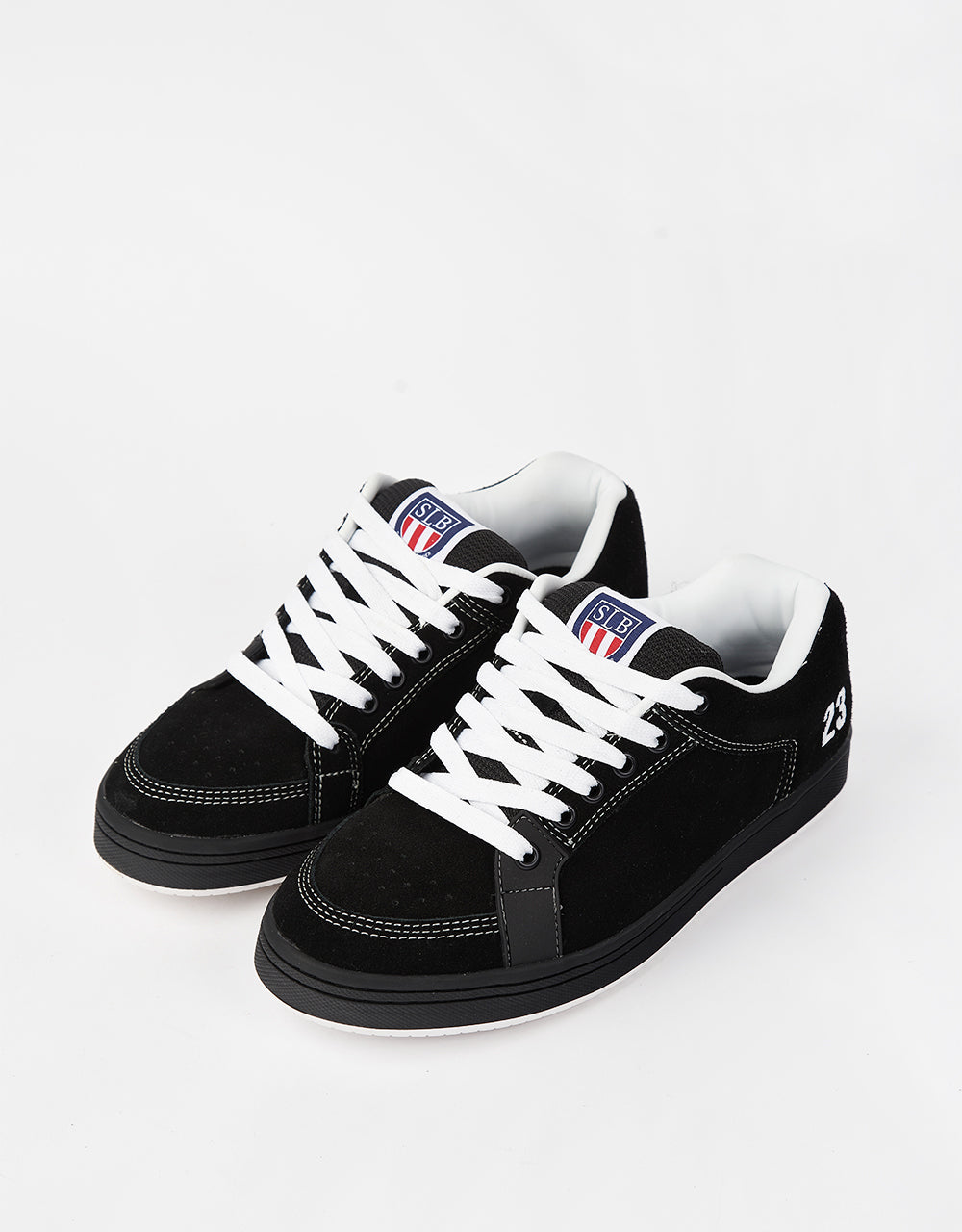 Etnies Sal 23 Skate Shoes - Black/White