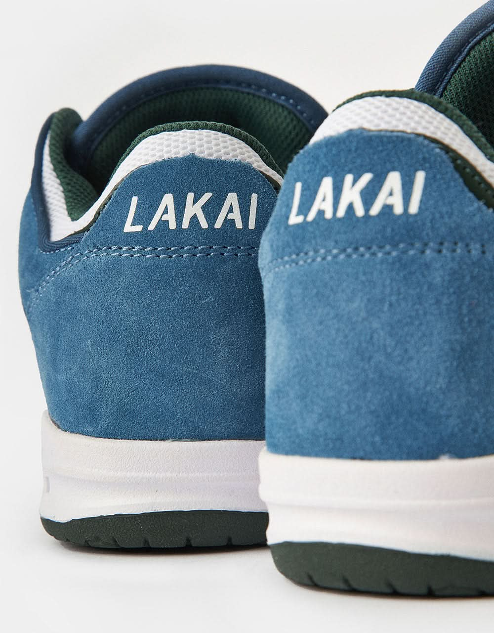 Lakai Telford Low Skate Shoes - Slate/Pine Suede