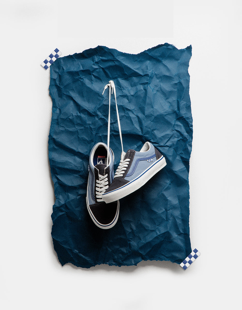 Vans Skate Old Skool Shoes - (Elijah Berle) Vintage Blue