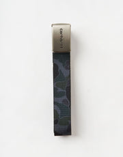 Carhartt WIP Chrome Clip Web Belt - Camo Duck-Grey