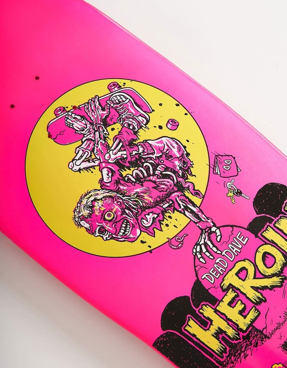 Heroin Dead Dave Zombie Mutant Skateboard Deck - 10.4"