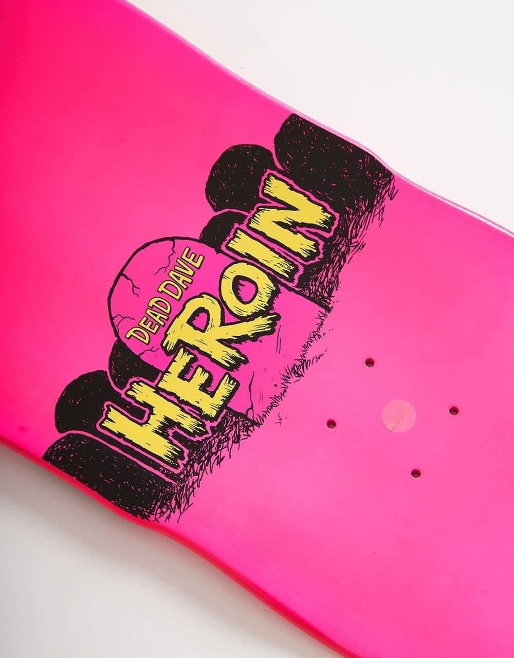 Heroin Dead Dave Zombie Mutant Skateboard Deck - 10.4"