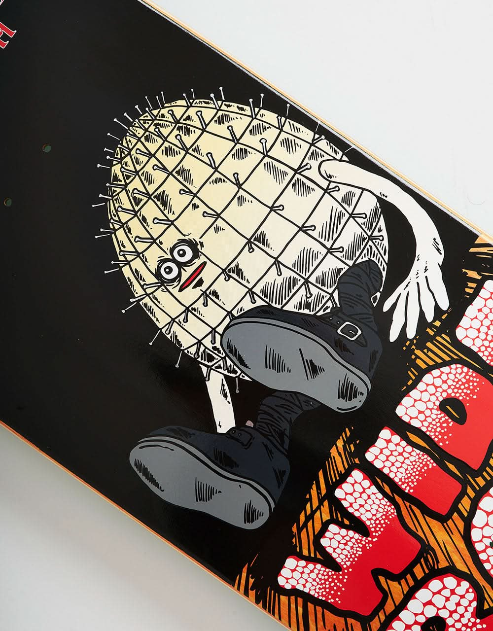 Heroin Shellraiser III Shell on Girth Wide Boy Skateboard Deck - 10.75"