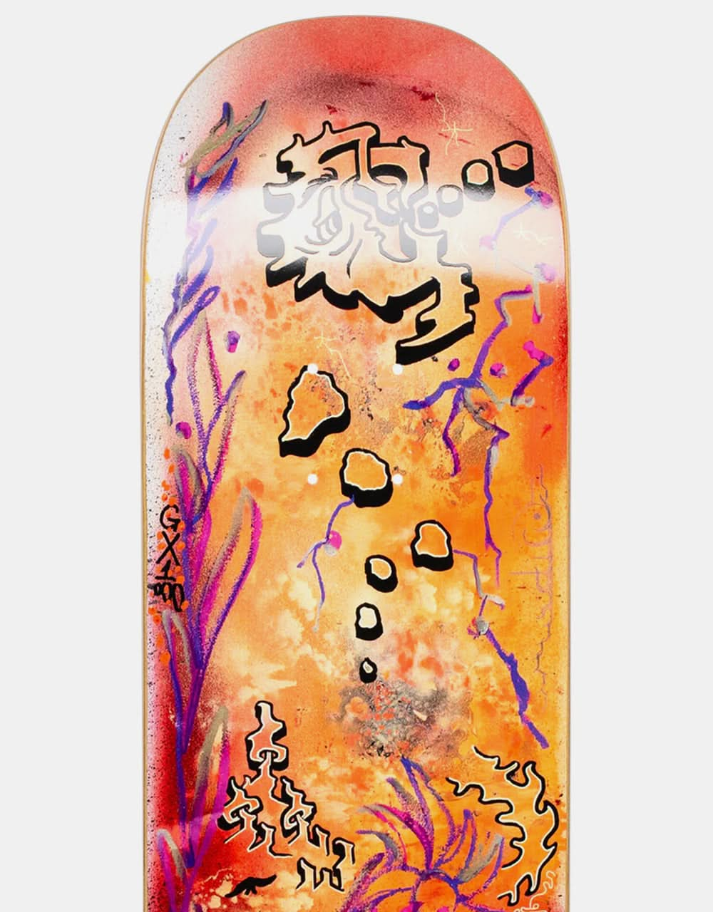 GX1000 Krull Seeing Sherbert Skateboard Deck - 8.25"