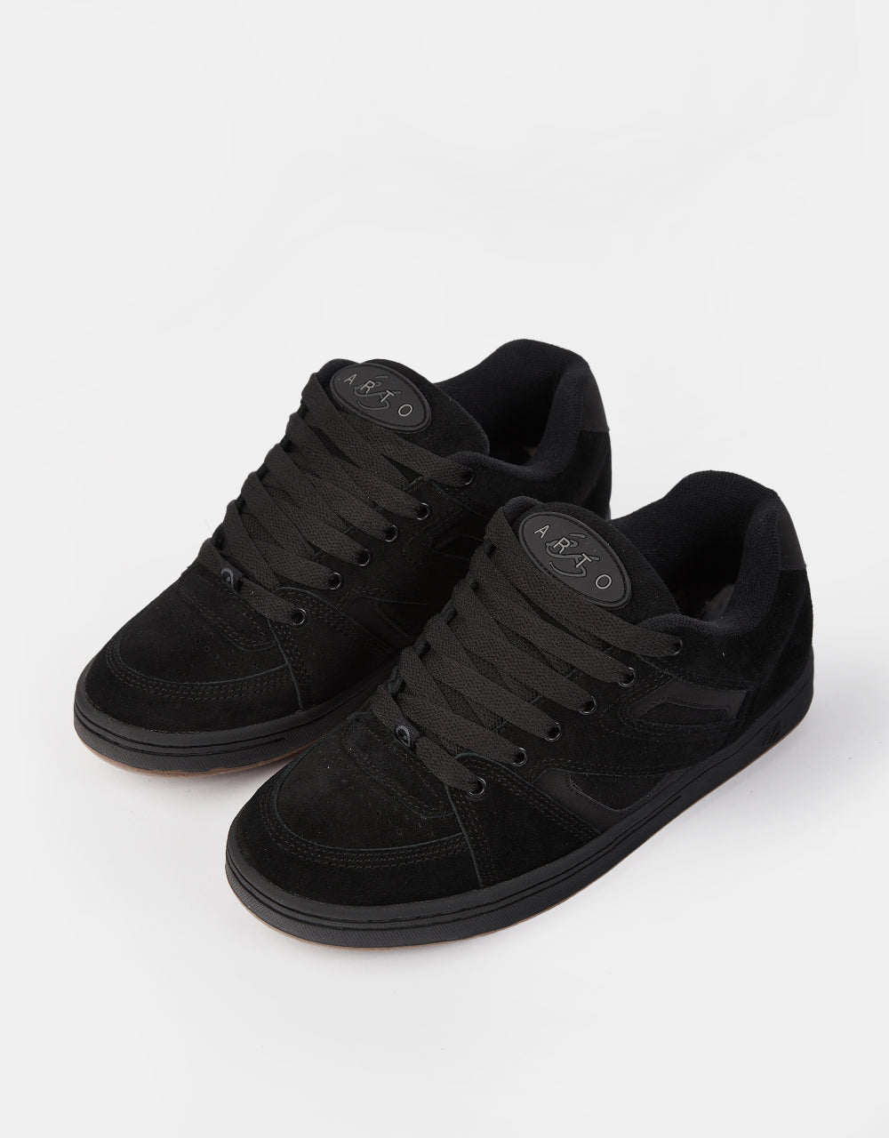 éS x Arto Saari Accel OG Skate Shoes - Black/Charcoal