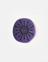 Route One Petroglyph Sun Embroidered Patch - Purple