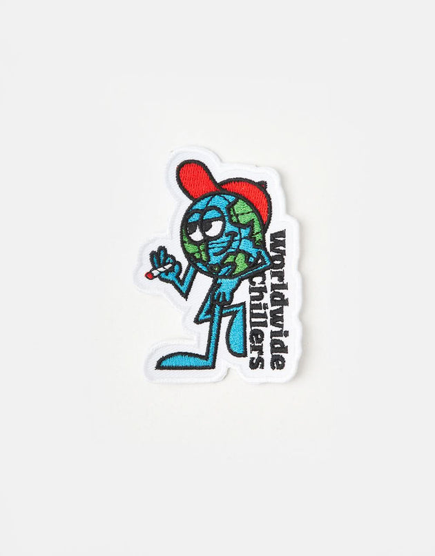 Route One Worldwide Chillers Embroidered Patch - Blue