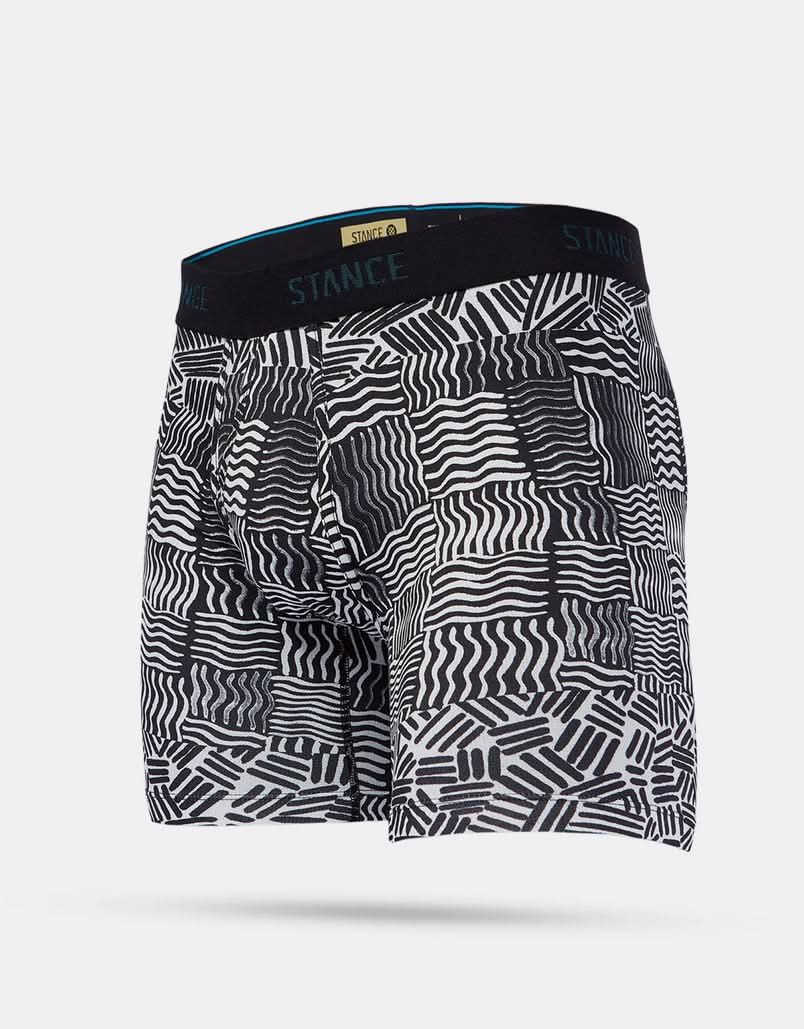 Stance Crosshatch Wholester Boxer Shorts - Black