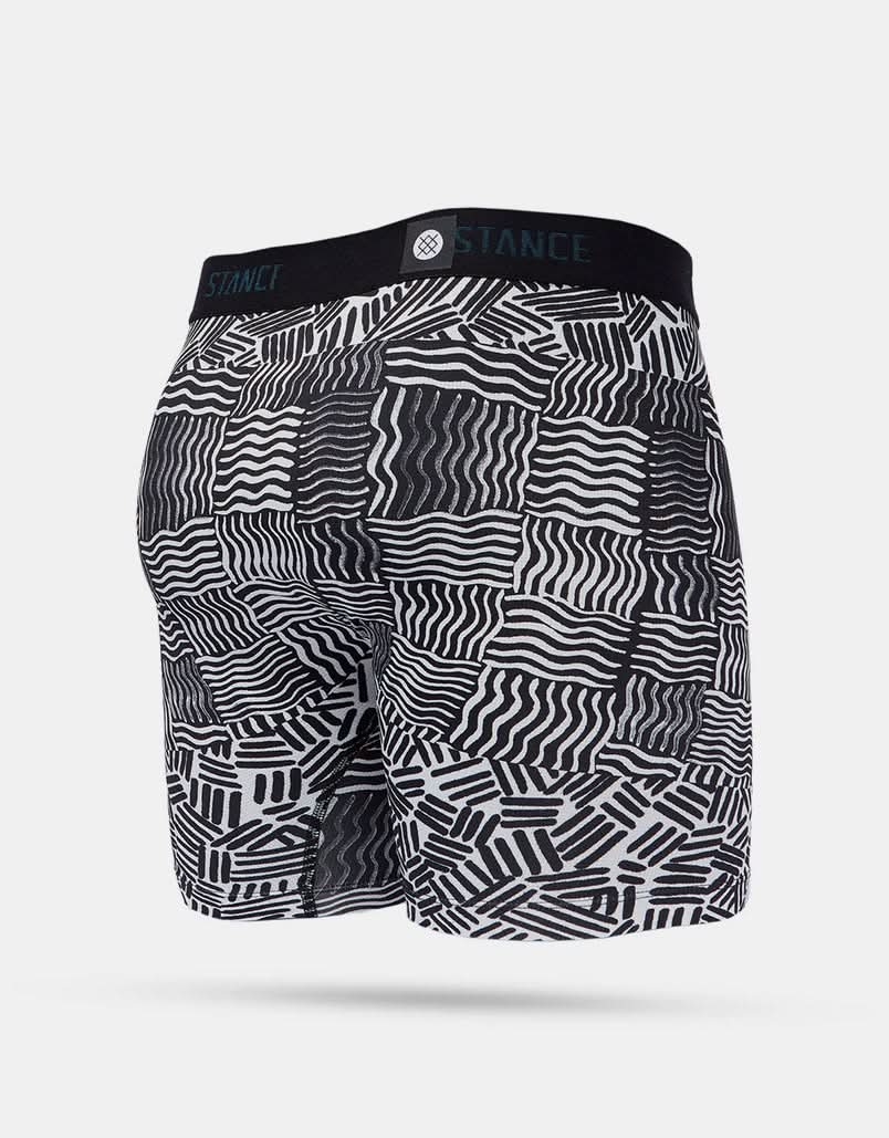 Stance Crosshatch Wholester Boxer Shorts - Black