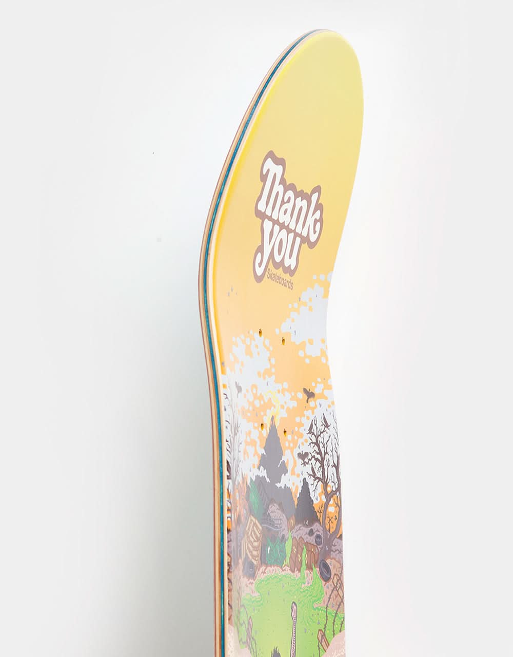 Thank You x Cairo Foster Mirage 'TWIN' Guest Skateboard Deck - 8"