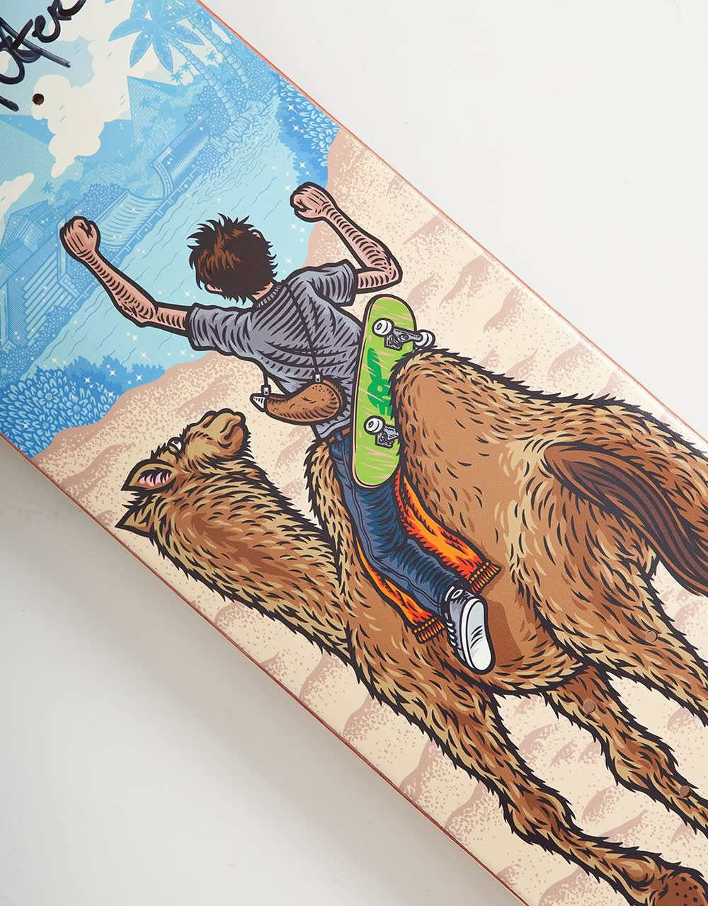 Thank You x Cairo Foster Mirage 'TWIN' Guest Skateboard Deck - 8"