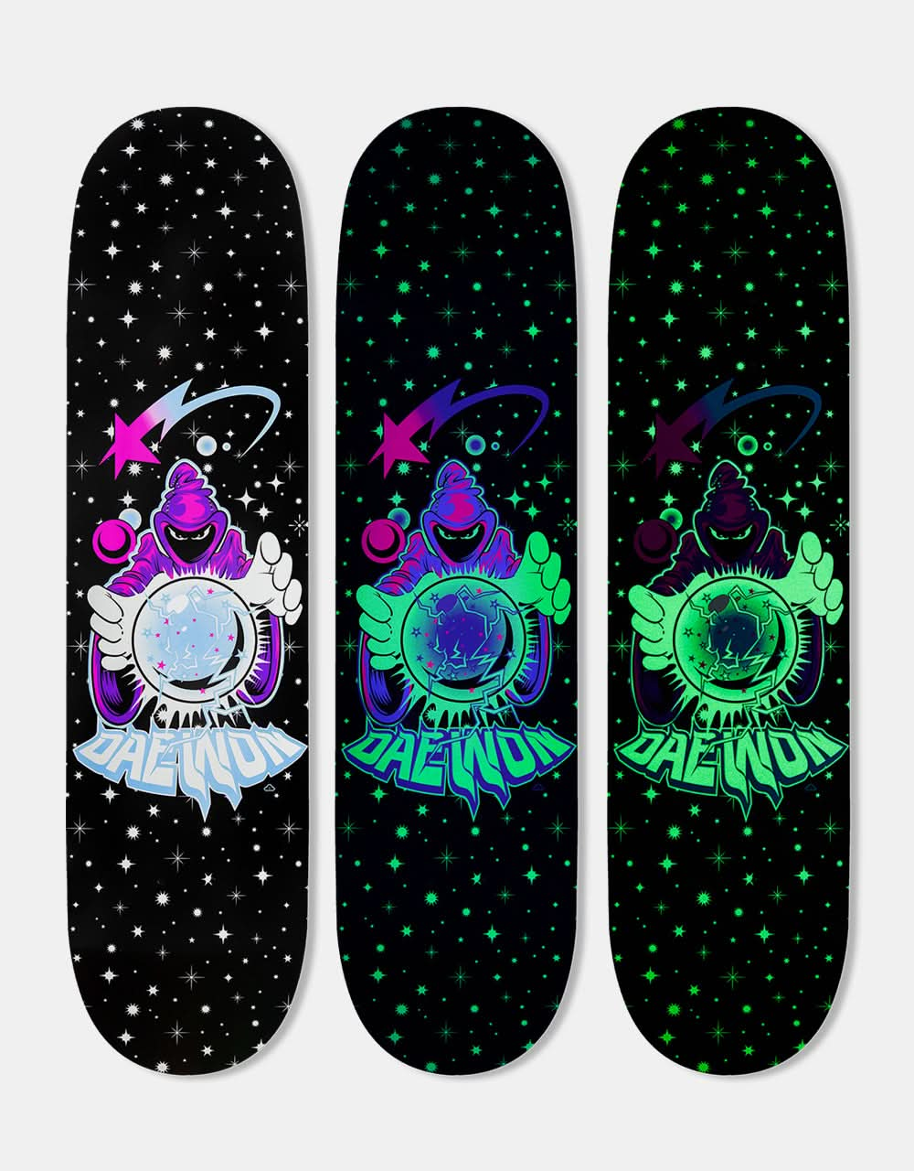 Thank You Daewon The Wiz GITD Skateboard Deck - 8.25"