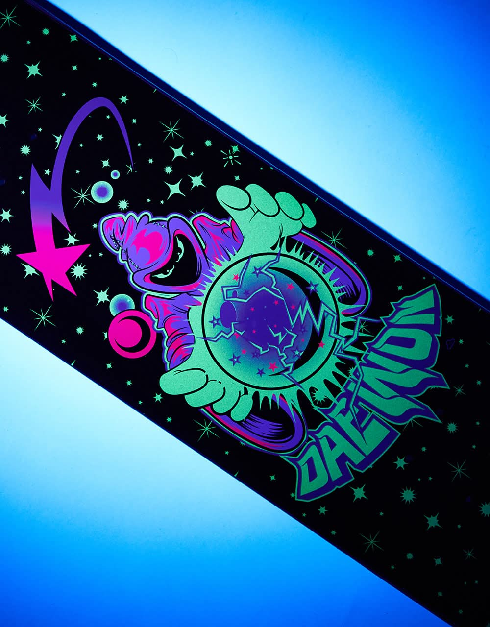 Thank You Daewon The Wiz GITD Skateboard Deck - 8.25"