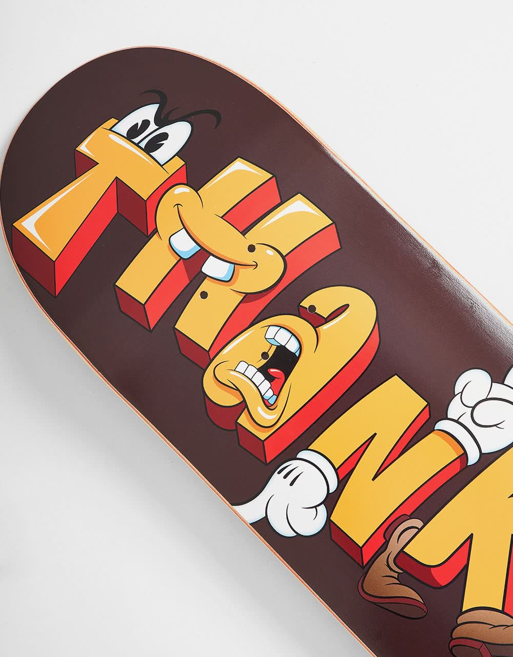 Thank You Tooned Skateboard Deck - 8"