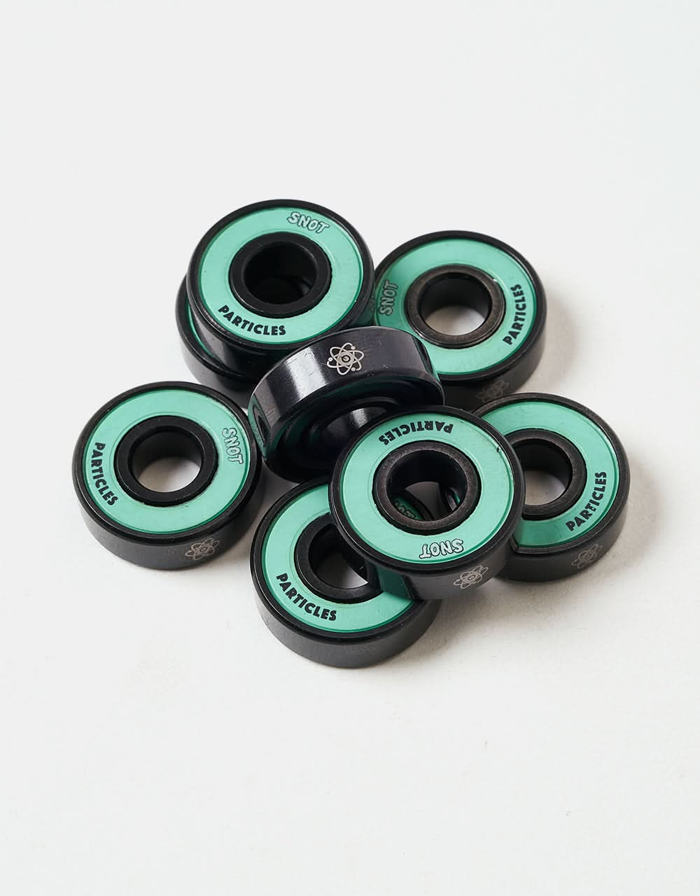 Quantum x Snot Particles Metallic Series Skateboard Bearings