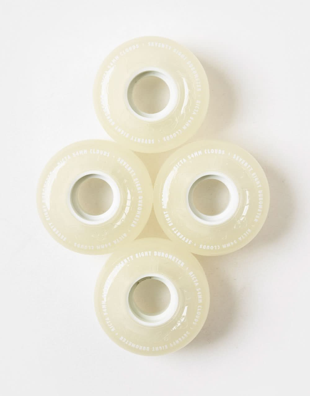 Ricta GITD Clouds 78a Skateboard Wheels - 54mm