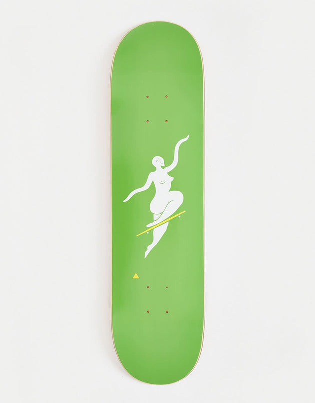 Polar No Complies Forever Skateboard Deck - Green