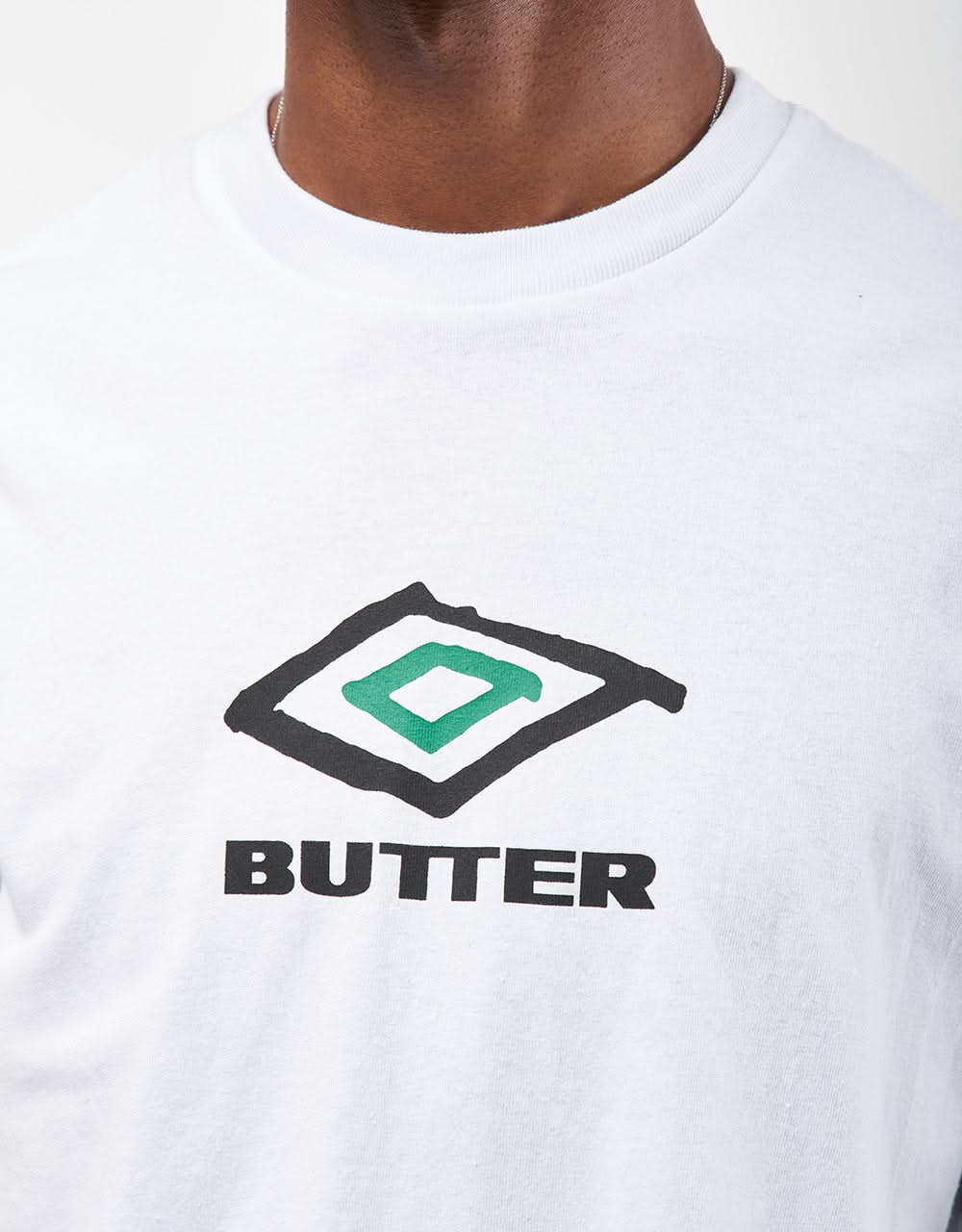 Butter Goods x Umbro Ball T-Shirt - White