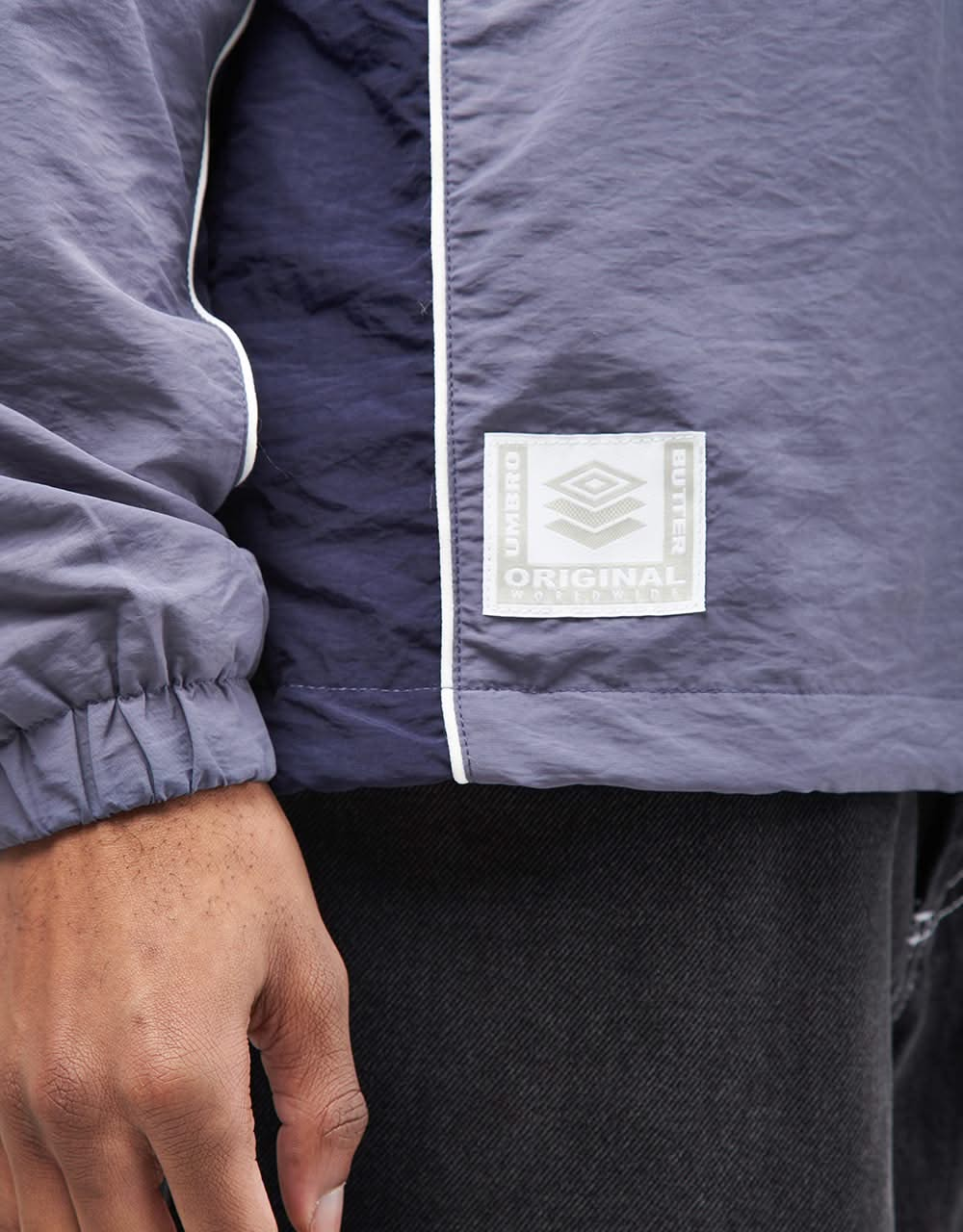 Butter Goods x Umbro Training Pullover - Slate/Navy